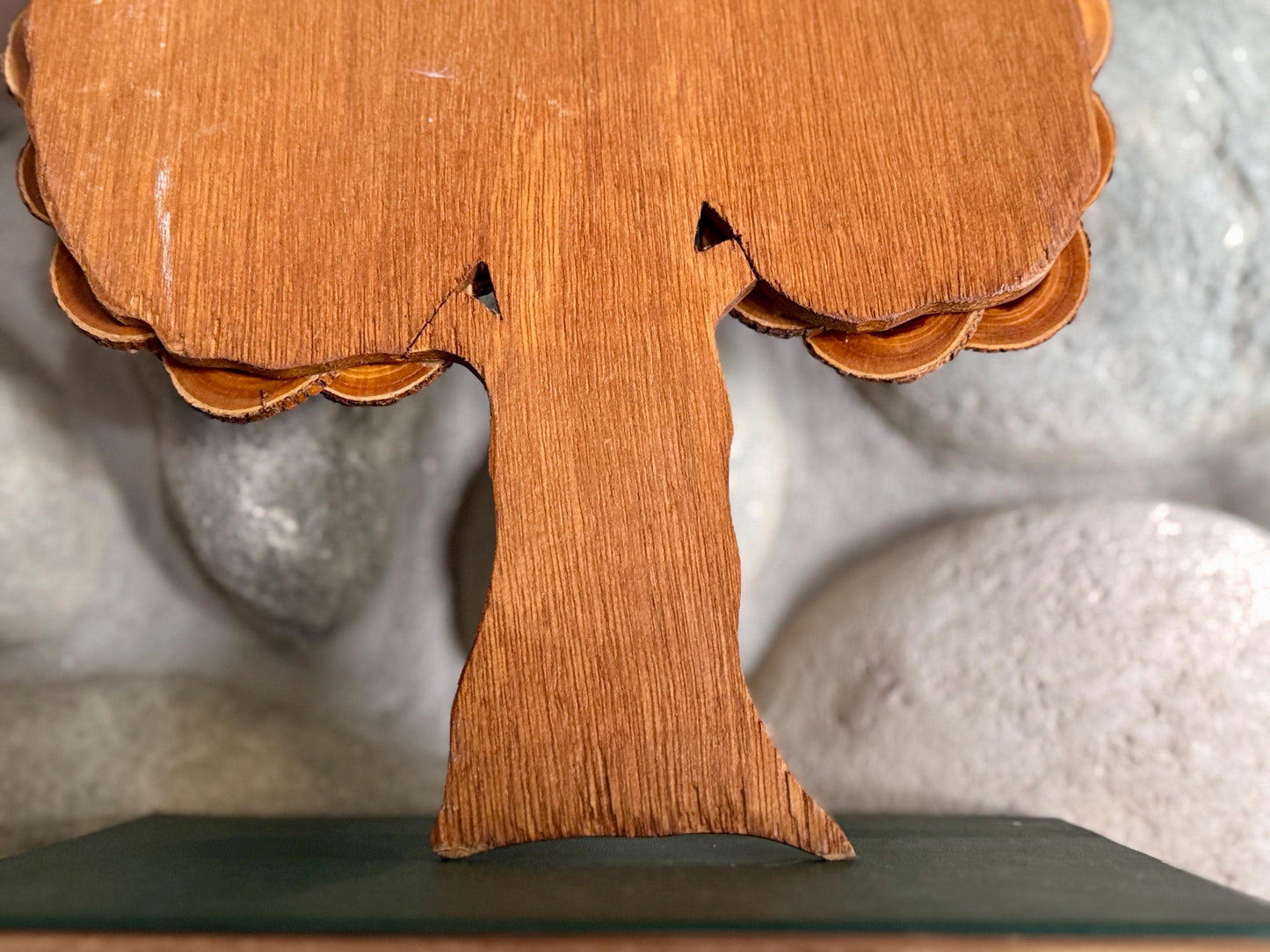 Rustic Handmade Wood Slice Tree | Natural Wood Wall Art | Eco-Friendly Home Decor