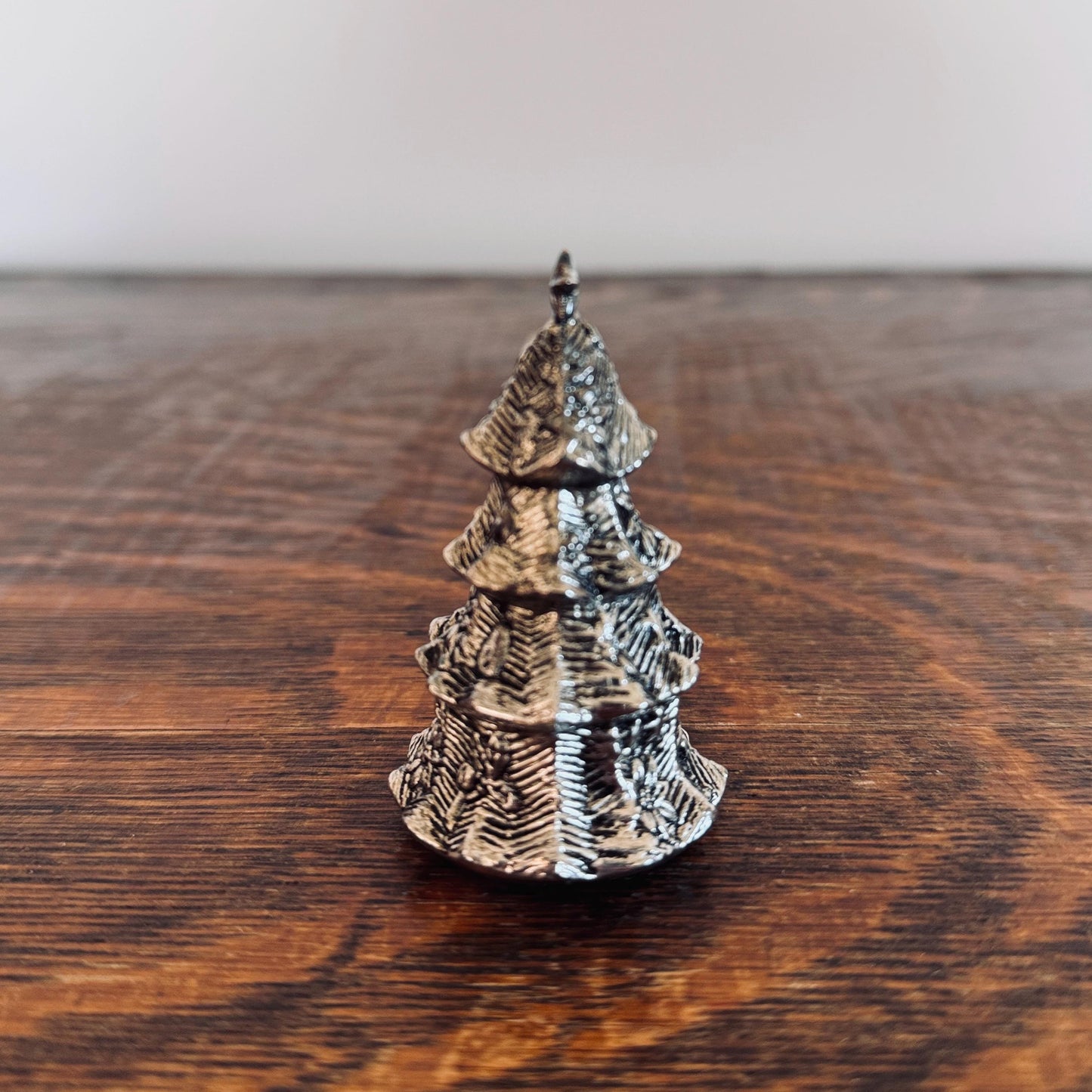 Vintage Godinger Christmas Tree Candle Snuffer – Silverplate Holiday Candle Extinguisher