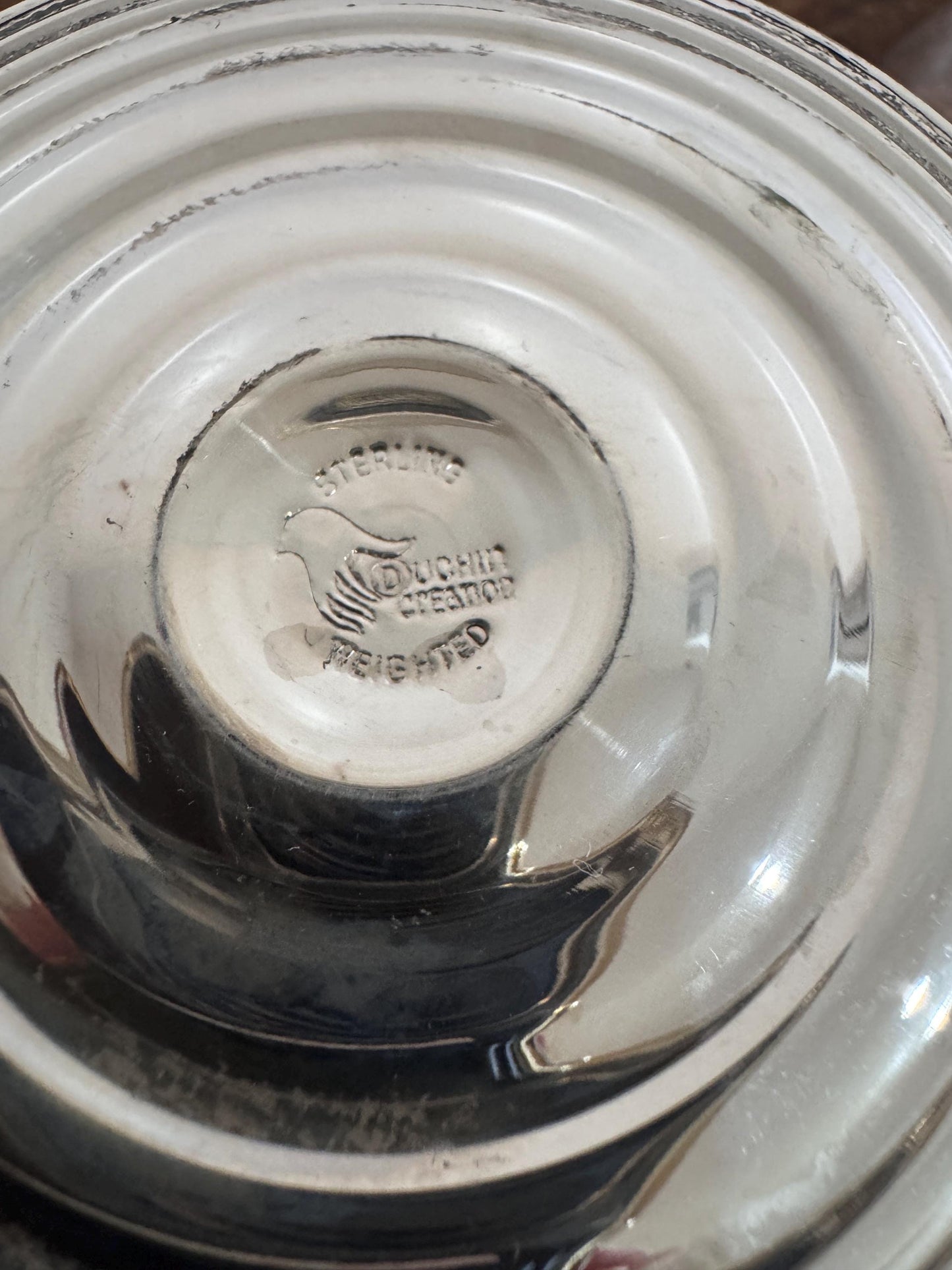 Vintage Duchin Creation Sterling Silver Dessert Coupes – Mid Century Barware, Set of 4