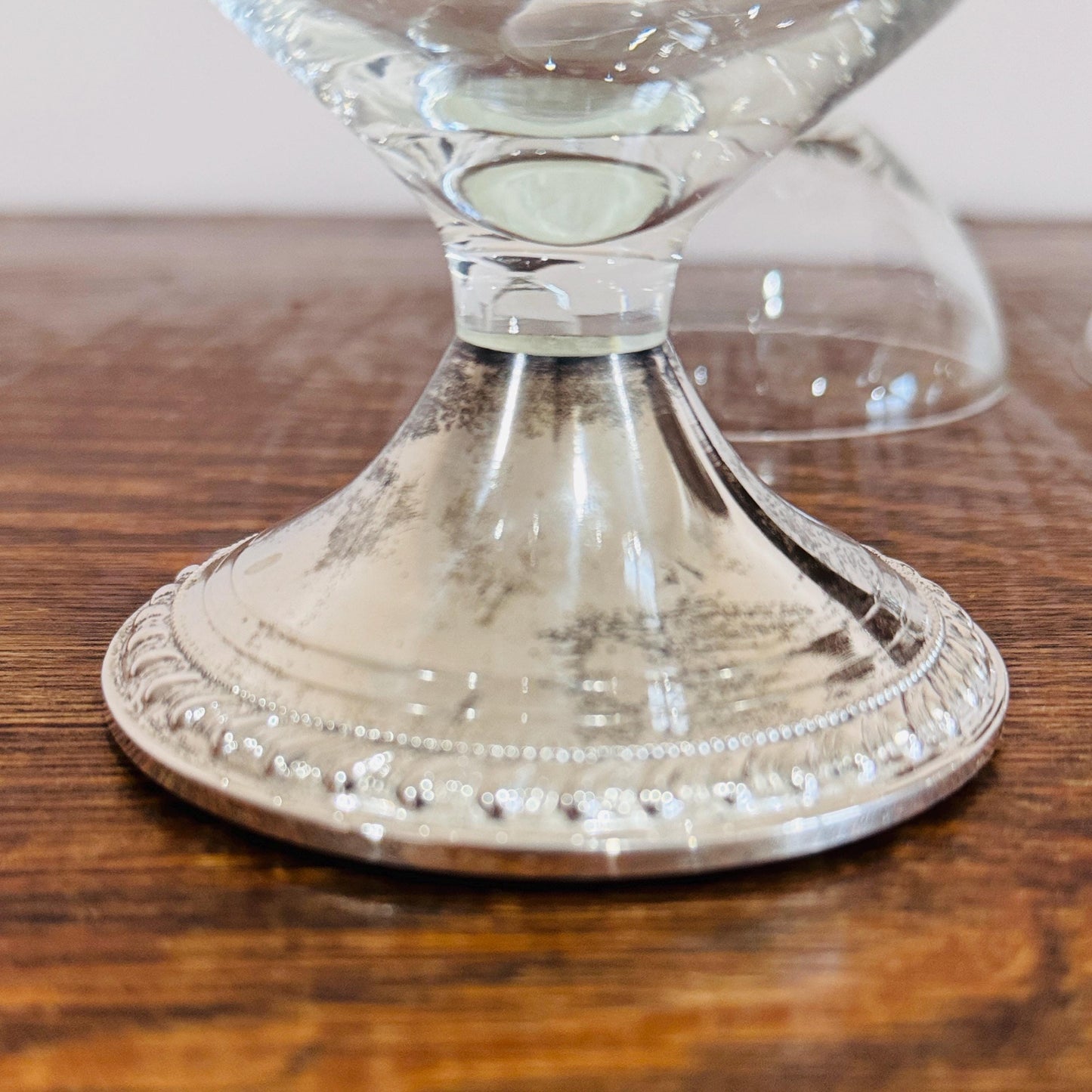 Vintage Duchin Creation Sterling Silver Dessert Coupes – Mid Century Barware, Set of 4