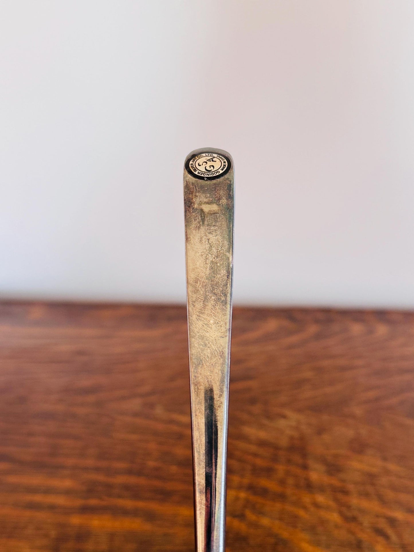 Vintage Godinger Christmas Snowman Candle Snuffer – Silverplate Holiday Candle Extinguisher